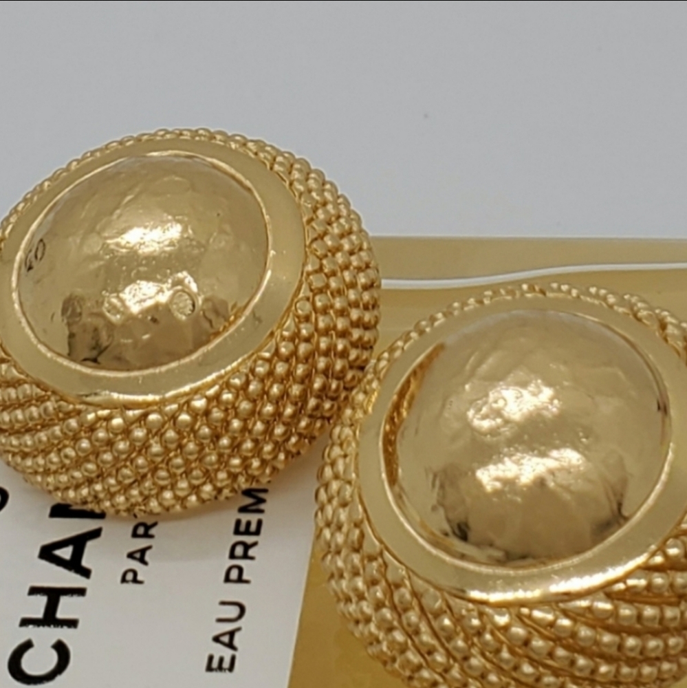 Vintage Christisn Dior Rare Signed Luxurious Earrings